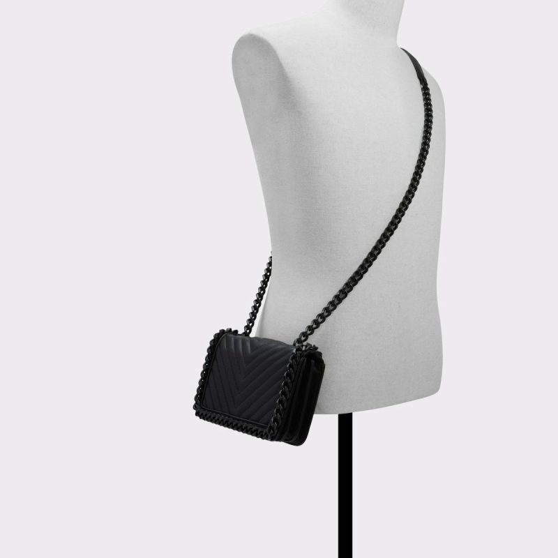Black/Black Crossbody Bags Aldo Migreenwaldd Black/Black Women's Crossbody Bags Women - Image 4