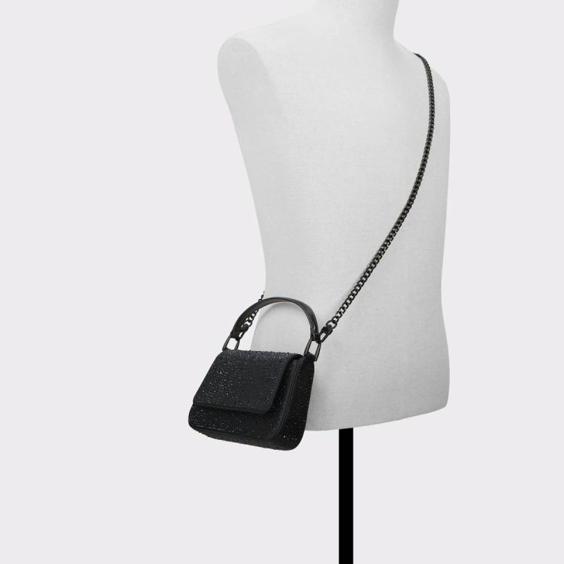 Black/Black Top Handle Bags Aldo Women Cendalia Black/Black Women's Top Handle Bags - Image 4