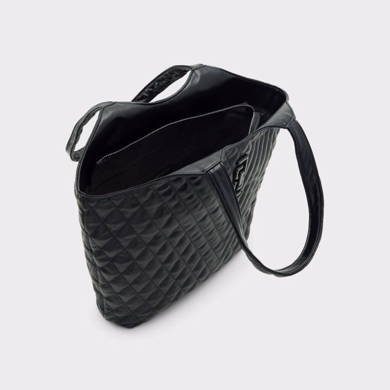 Black/Black Tote & Satchel Bags Aldo Women Zinisaax Black/Black Women's Tote & Satchel Bags - Image 3