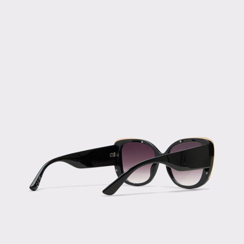 Black/Gold Multi Sunglasses Dorkayx Black/Gold Multi Women's Square Aldo Women - Image 3