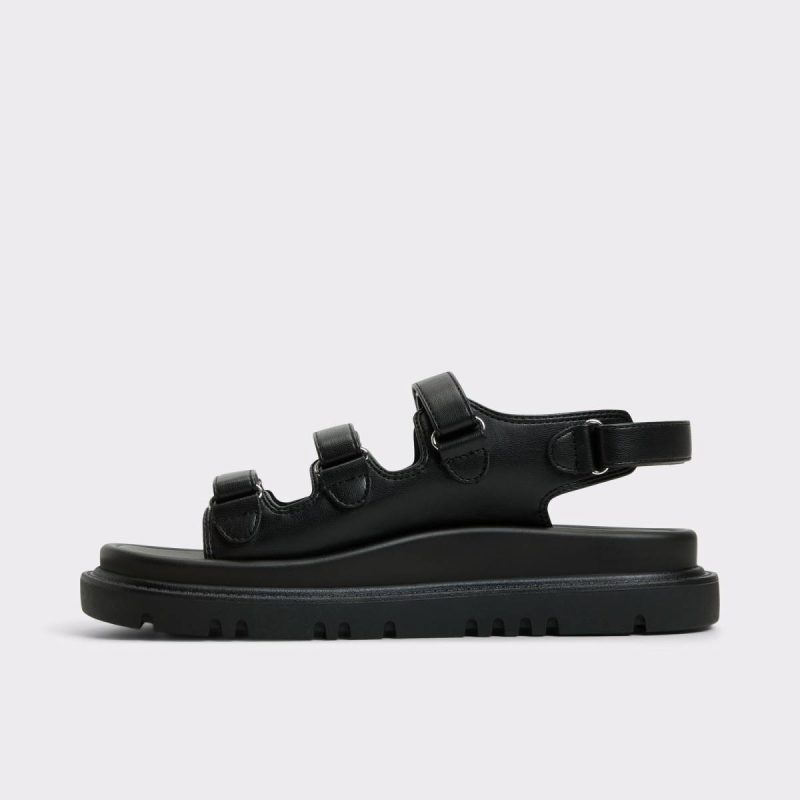Black Halendar Black Women's Footbed Sandals Sandals Aldo Women - Image 3