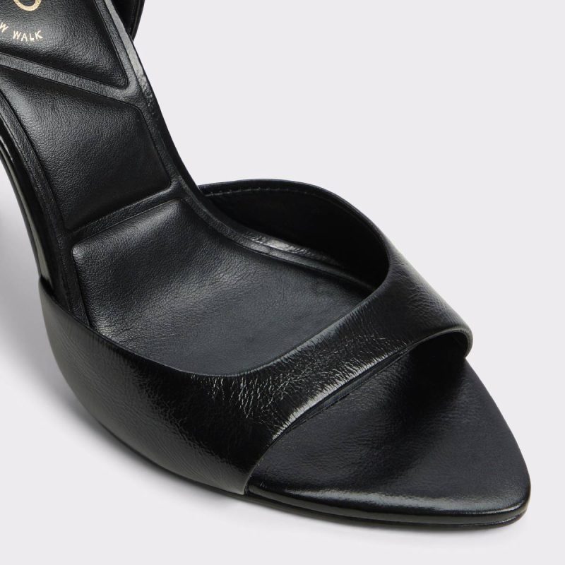 Black Heels Forevermore Black Women's Strappy Sandals Women Aldo - Image 5