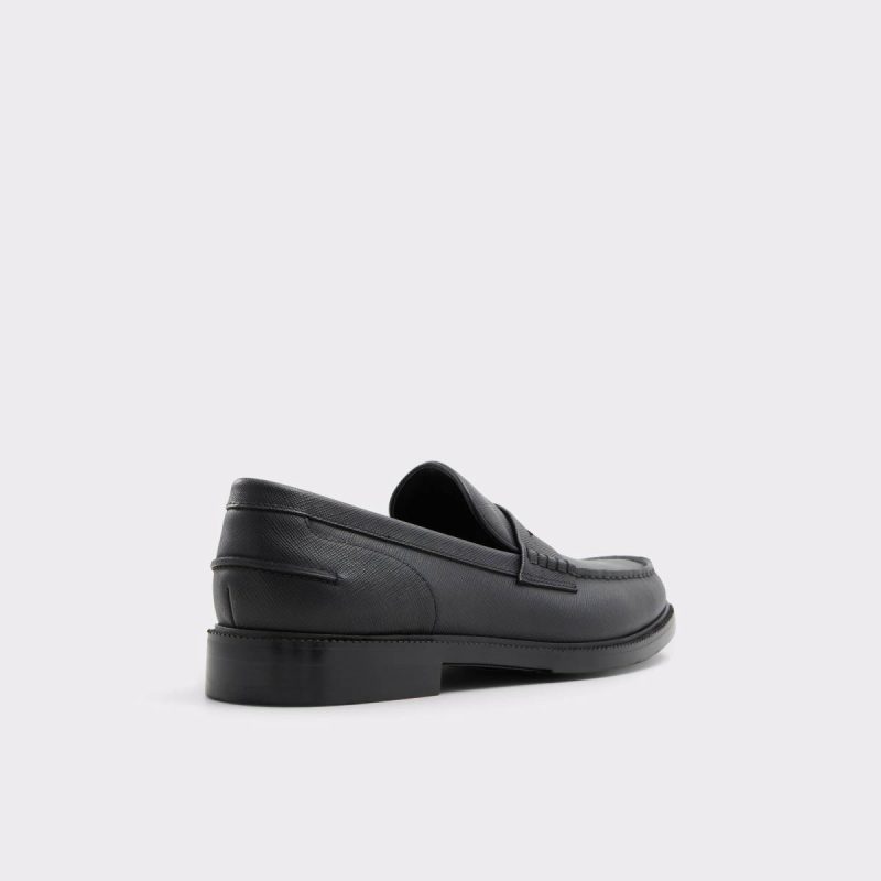 Black Loafers & Slip-Ons Kieran Black Men's Dress Shoes Men Aldo - Image 3