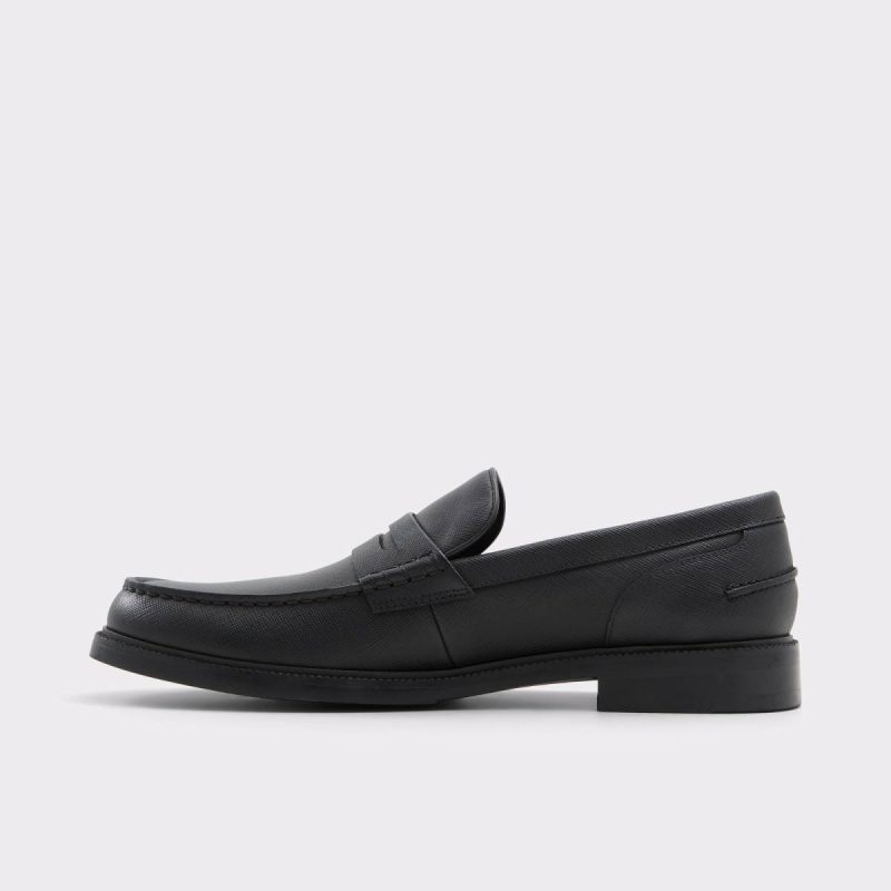 Black Loafers & Slip-Ons Kieran Black Men's Dress Shoes Men Aldo - Image 4