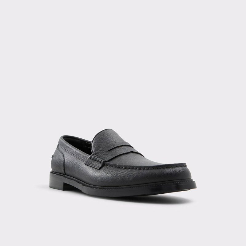 Black Loafers & Slip-Ons Kieran Black Men's Dress Shoes Men Aldo - Image 5