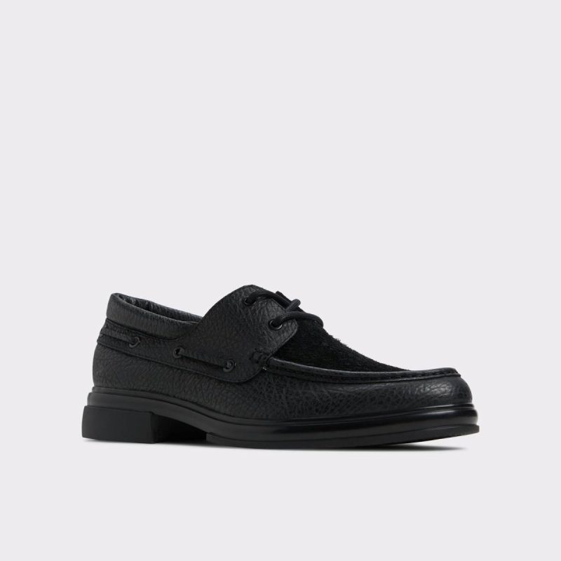 Black Loafers & Slip-Ons Men Seaexplorer Black Men's Dress Shoes Aldo - Image 4