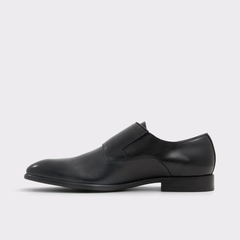 Black Loafers & Slip-Ons Neco Black Men's Dress Shoes Men Aldo - Image 3