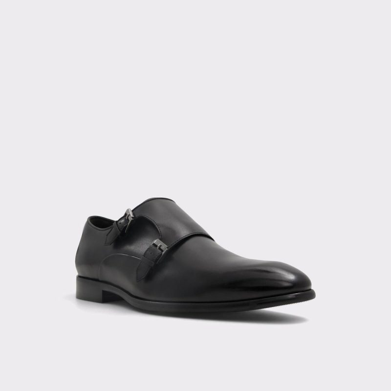 Black Loafers & Slip-Ons Neco Black Men's Dress Shoes Men Aldo - Image 4