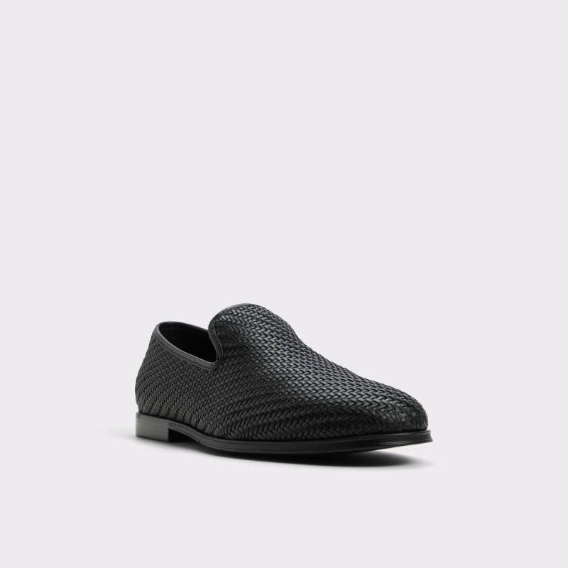 Black Men Aldo Rimini Black Men's Dress Shoes Loafers & Slip-Ons - Image 4