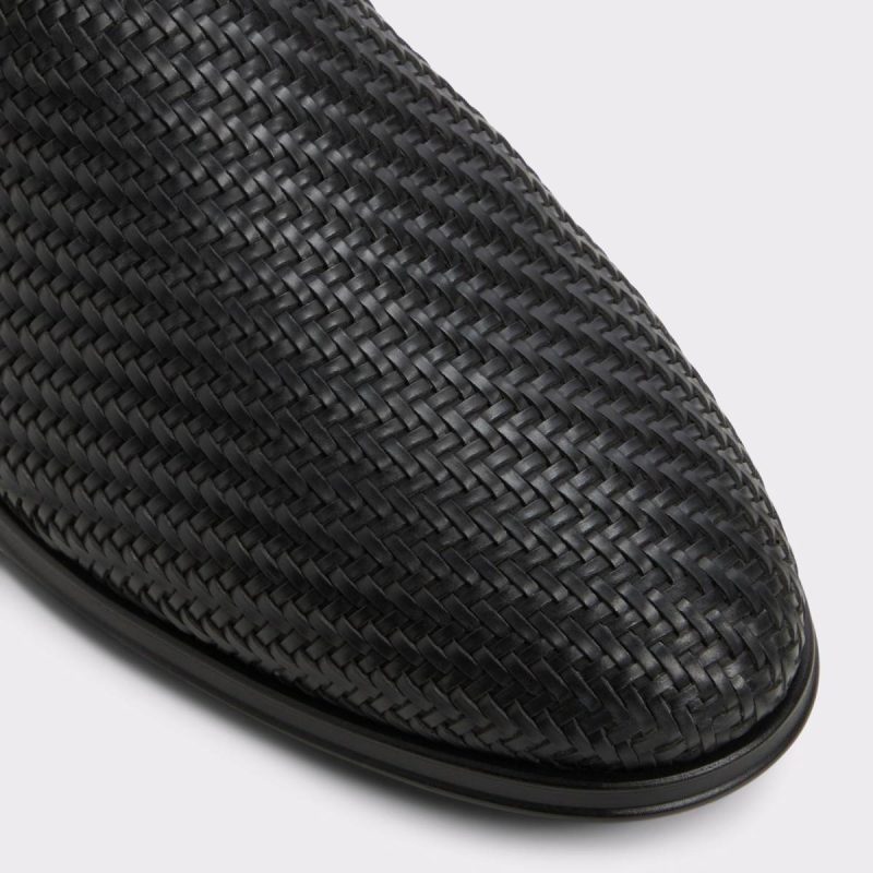 Black Men Aldo Rimini Black Men's Dress Shoes Loafers & Slip-Ons - Image 5