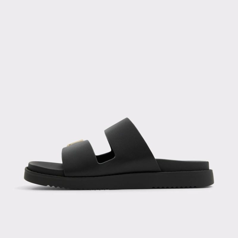 Black Sandals Alessie Black Women's Flat Sandals Women Aldo - Image 4