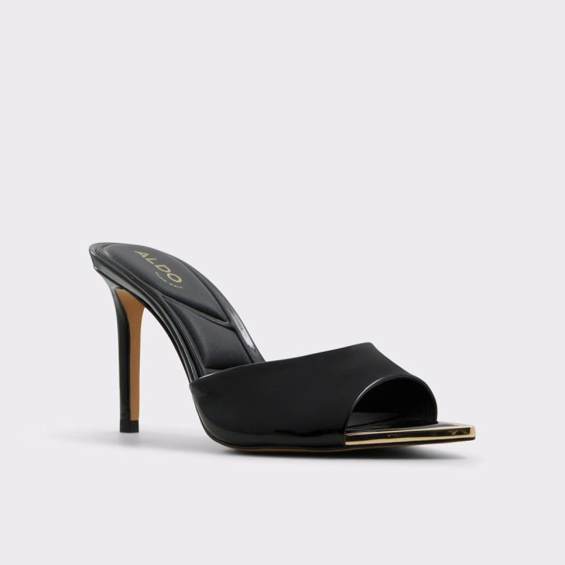 Black Women Aldo Anniebrilden Black Women's Heeled Mules Heels - Image 4