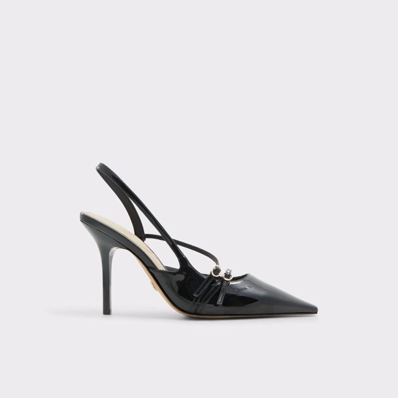 Black Women Aldo Heels Etheria Black Women's Slingbacks