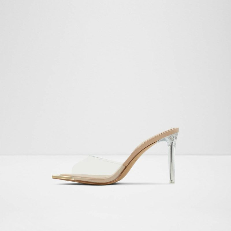 Bone Heels Women Aldo Annabrilden Bone Women's Heeled Mules - Image 3