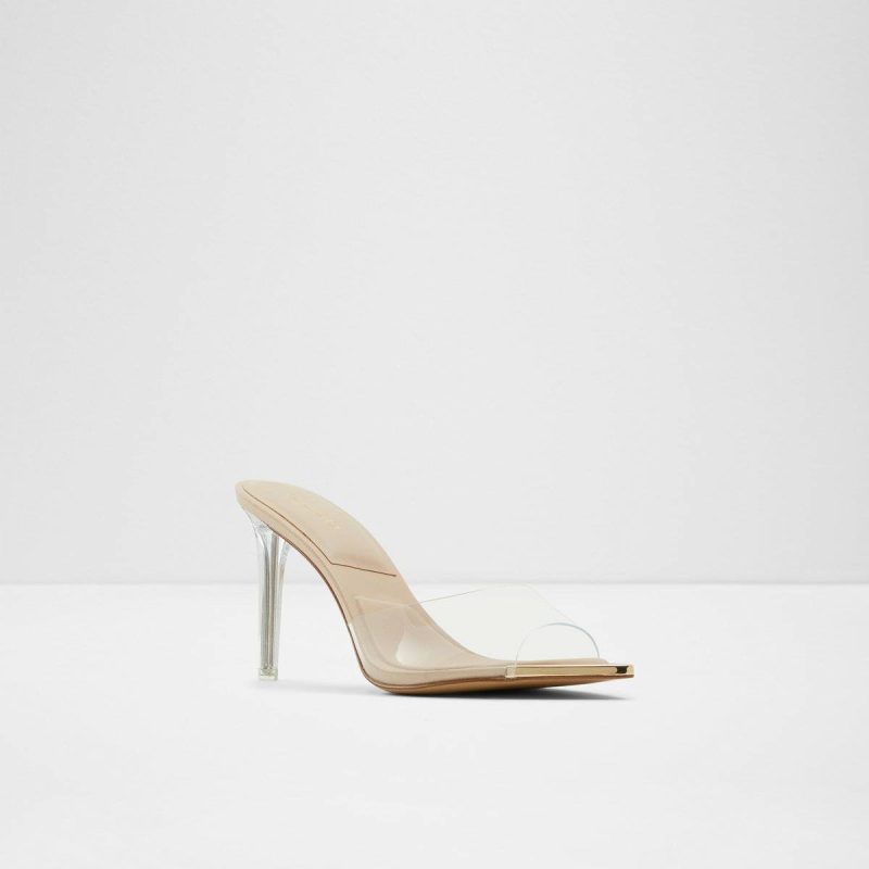 Bone Heels Women Aldo Annabrilden Bone Women's Heeled Mules - Image 4