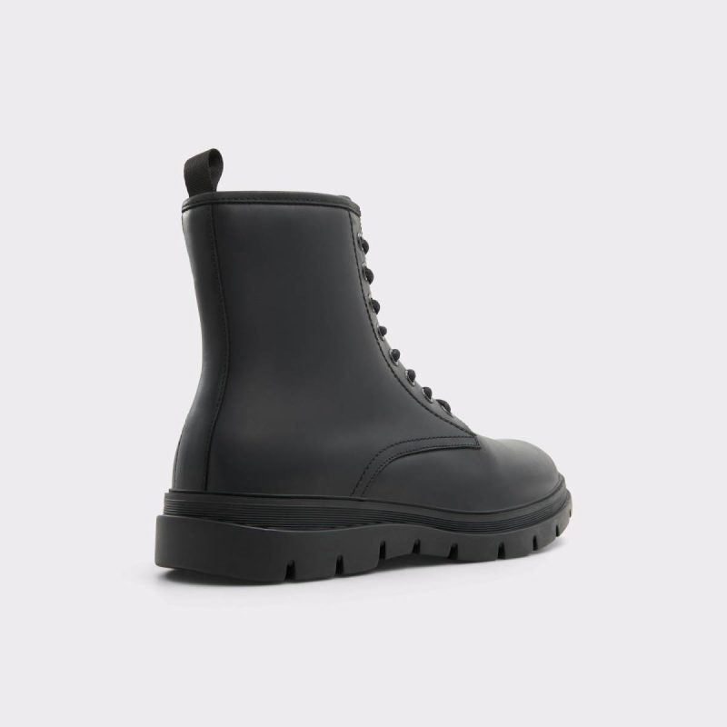 Boots Aldo Graveldiver2 Open Black Men's Lace-Up Boots Men Open Black - Image 3