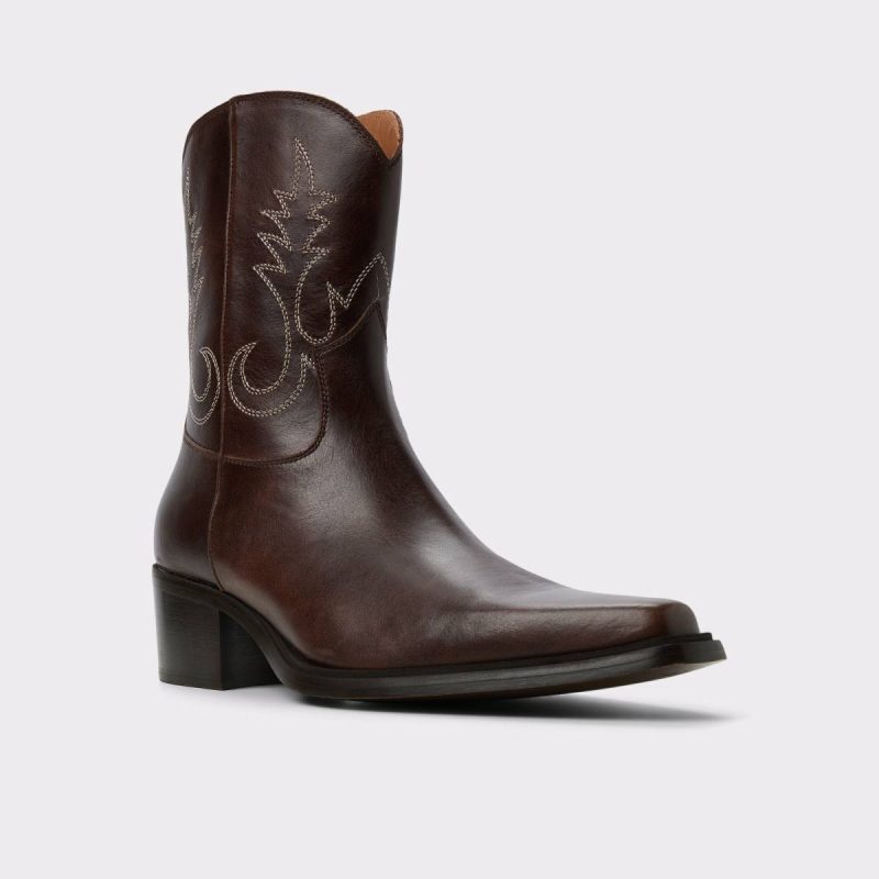 Boots Aldo Men Guthrie Dark Brown Men's Casual Boots Dark Brown - Image 4