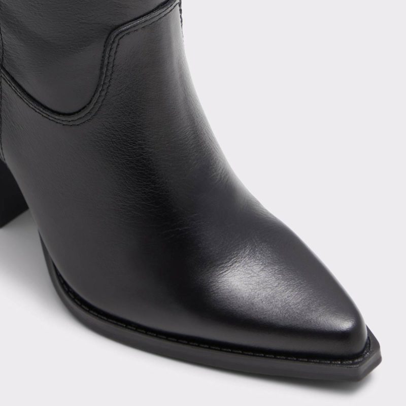 Boots Aldo Women Beatrine Black Women's Western And Cowboy Boots Black - Image 5