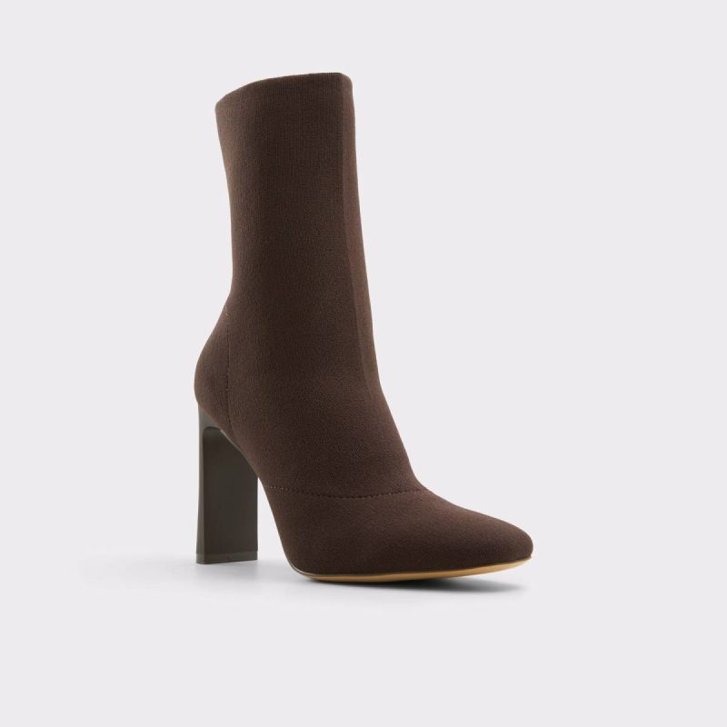 Boots Aldo Women Brown Overflow Faelora Brown Overflow Women's Ankle Boots - Image 4