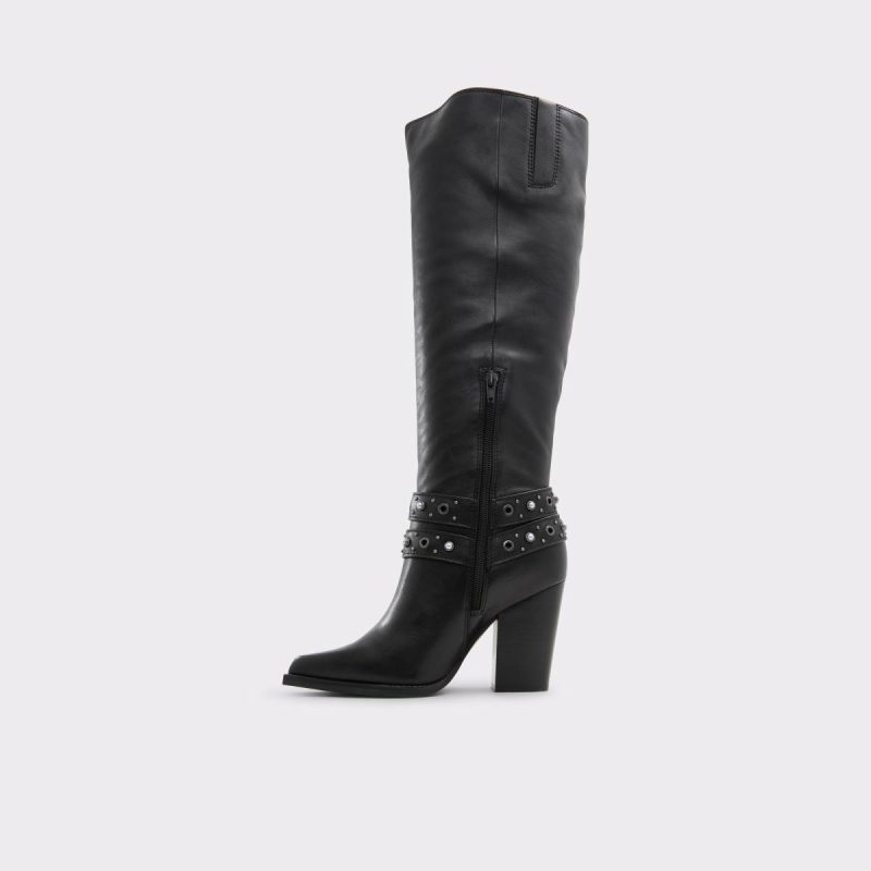 Boots Aldo Women Other Black Thelidan Other Black Women's Tall Boots - Image 4