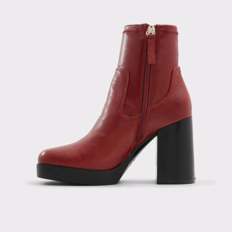 Boots Aldo Women Seraphica Bordo Women's Ankle Boots Bordo - Image 3