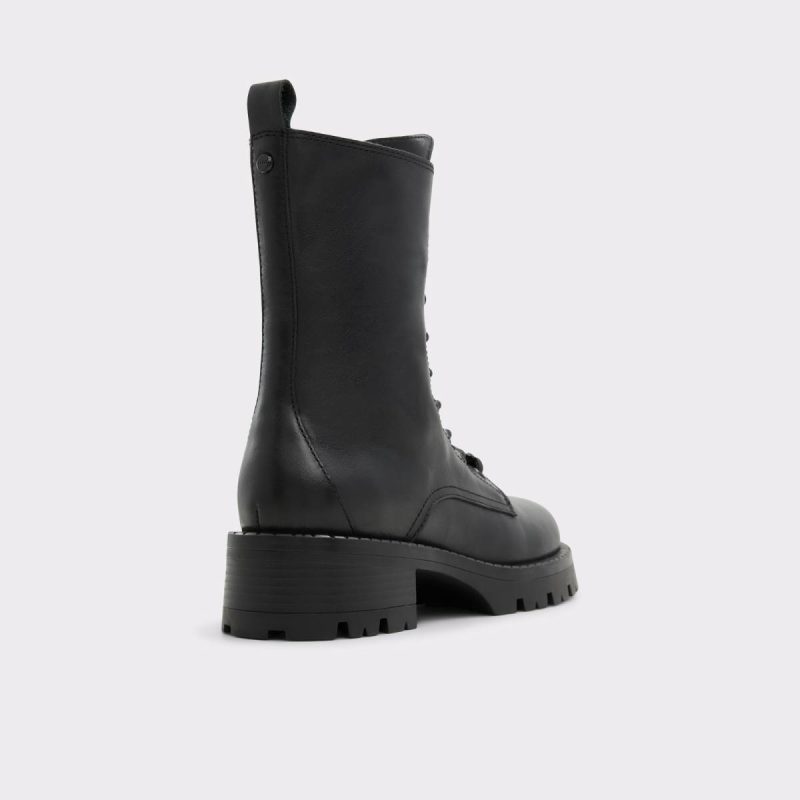 Boots Black Aldo Allea Black Women's Combat Boots Women - Image 4