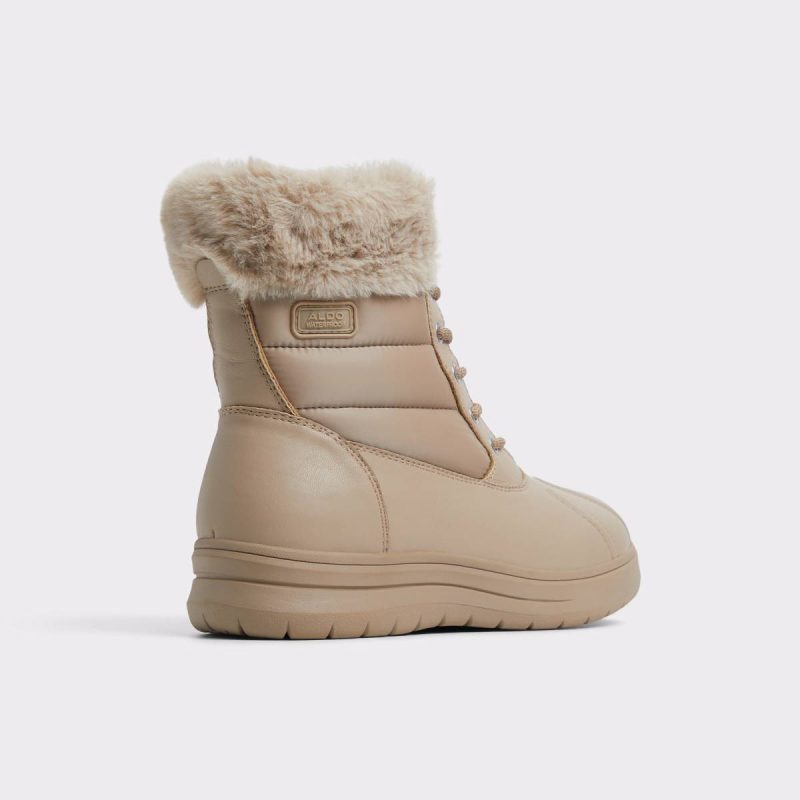 Boots Chilly Light Beige Synthetic Mixed Material Women's Winter Boots Light Beige Synthetic Mixed Material Women Aldo - Image 3
