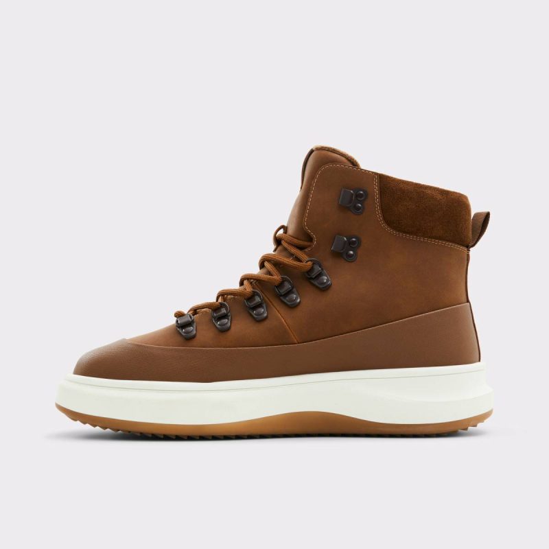 Boots Cognac Men Gibson Cognac Men's Lace-Up Boots Aldo - Image 4
