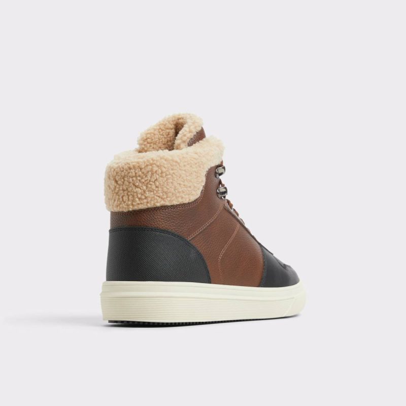 Boots Men Smithy Brown Men's Lace-Up Boots Aldo Brown - Image 2
