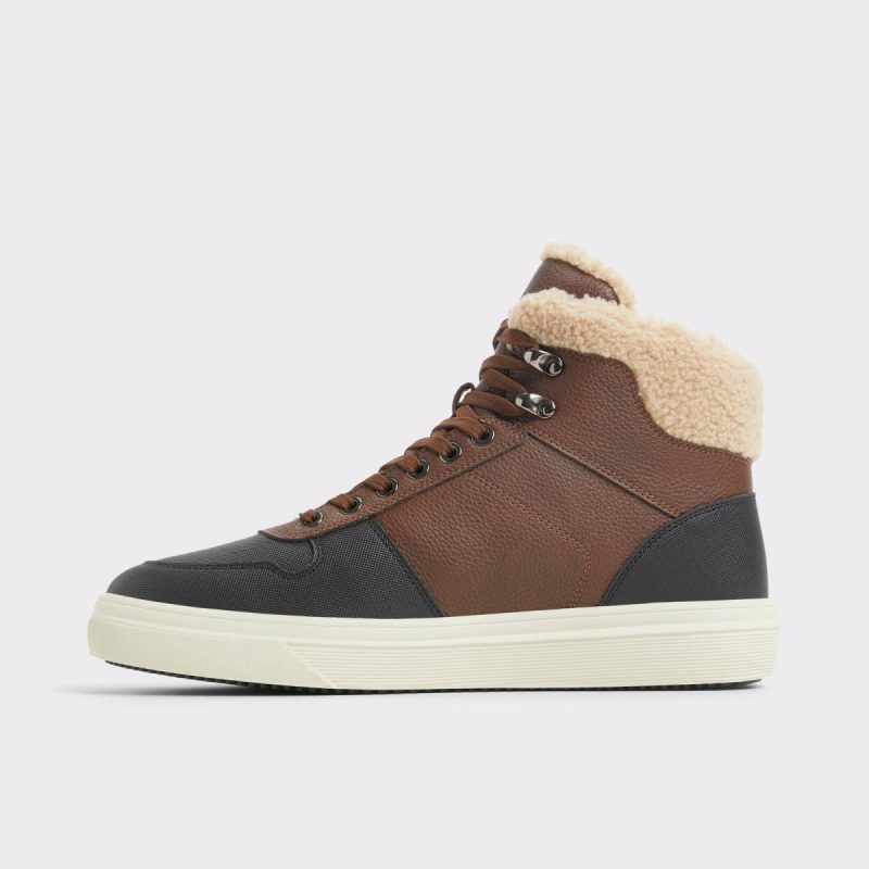 Boots Men Smithy Brown Men's Lace-Up Boots Aldo Brown - Image 3