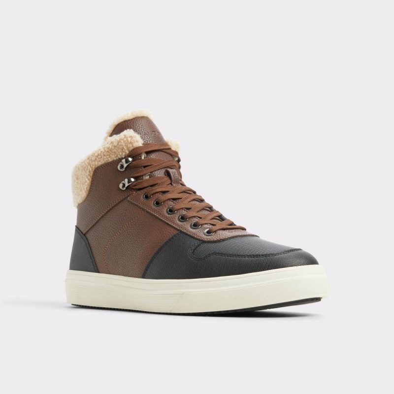 Boots Men Smithy Brown Men's Lace-Up Boots Aldo Brown - Image 4