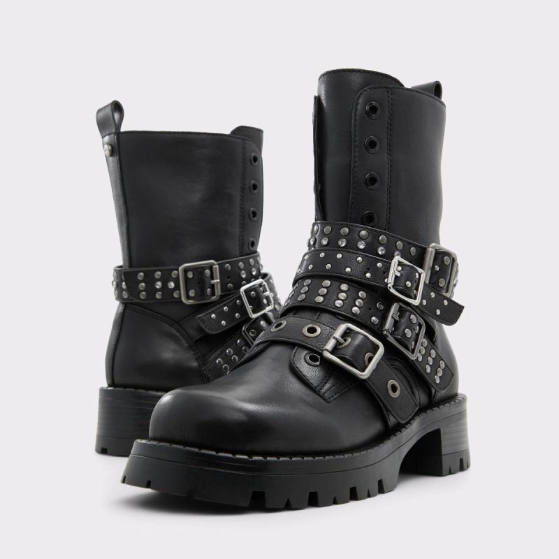 Boots Women Vortexia Black Women's Combat Boots Aldo Black - Image 2