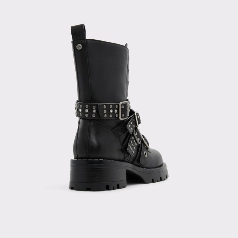Boots Women Vortexia Black Women's Combat Boots Aldo Black - Image 4