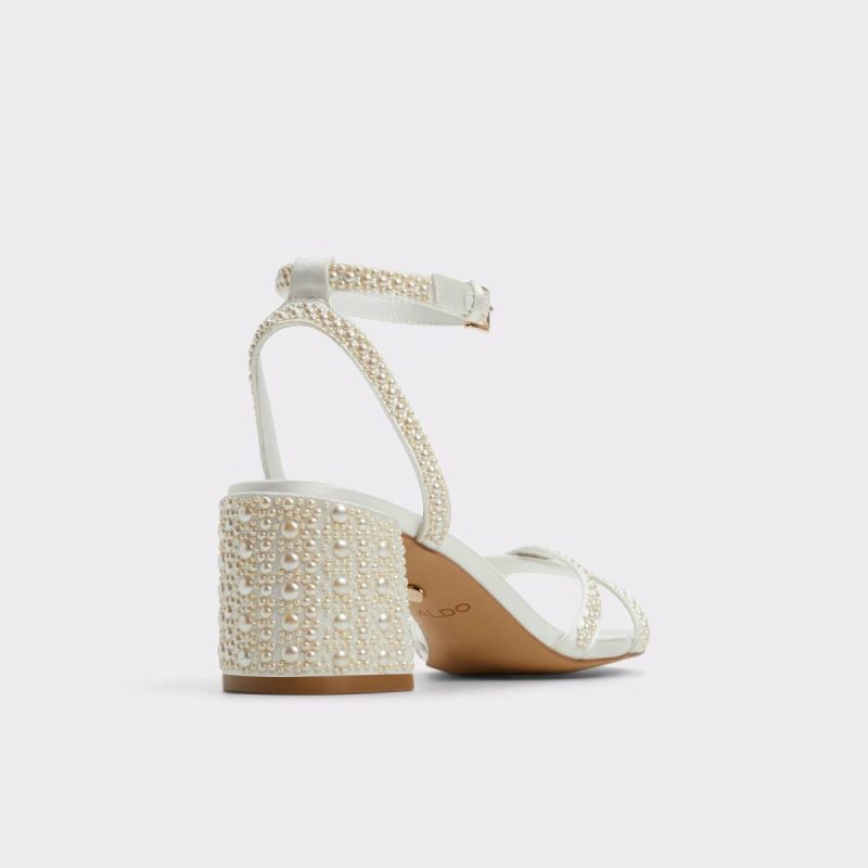 Bouclettie Other White Women's Block Heels Aldo Other White Heels Women - Image 3