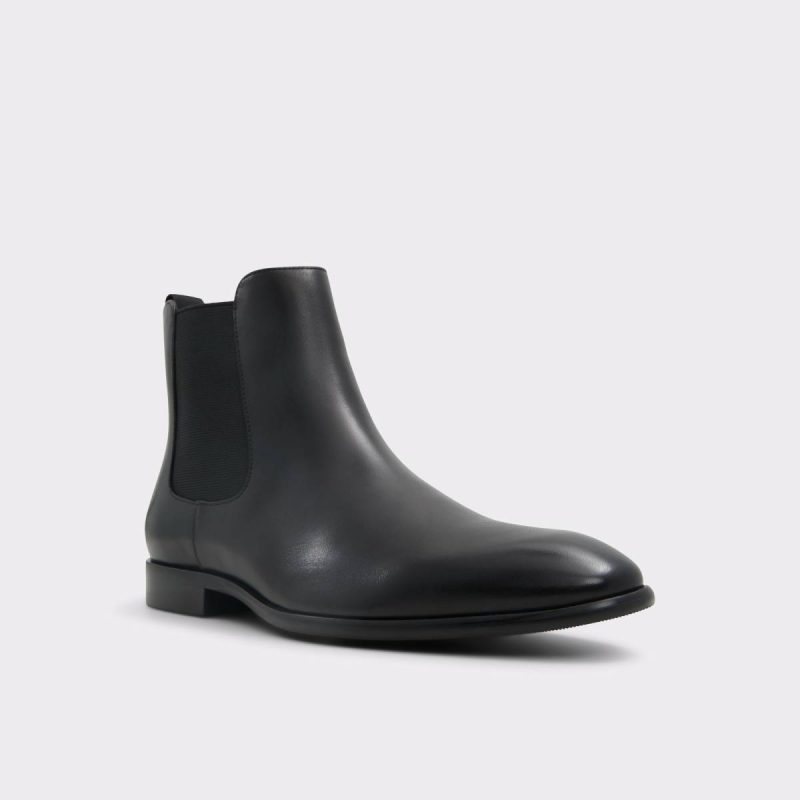 Braymond Black Men's Dress Boots Boots Men Black Aldo - Image 4