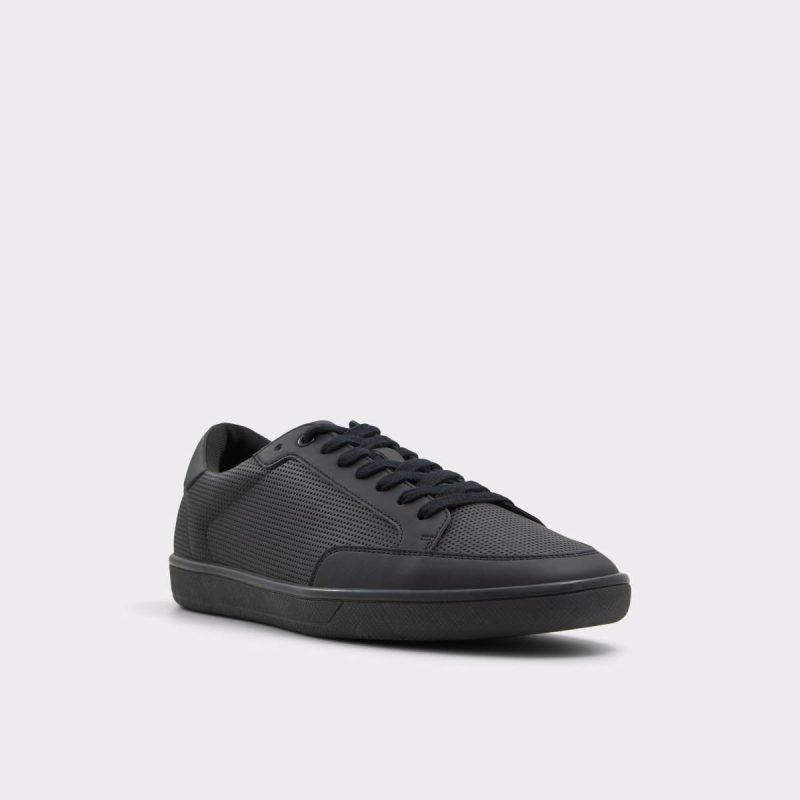 Brewer Black/Black Men's Low Top Aldo Black/Black Men Sneakers - Image 4