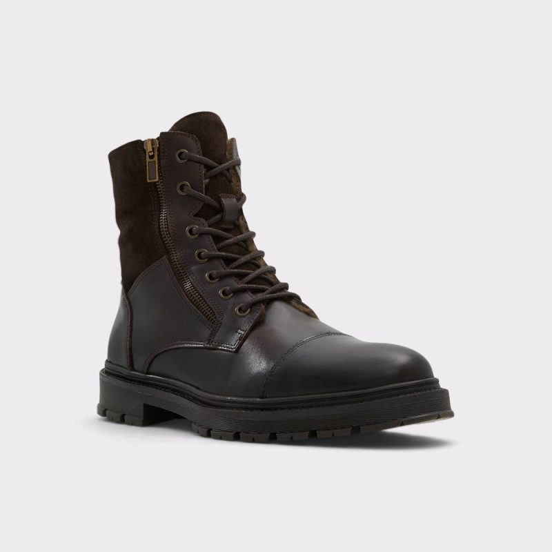 Brown Aaren-L Brown Men's Winter Boots Aldo Men Boots - Image 4