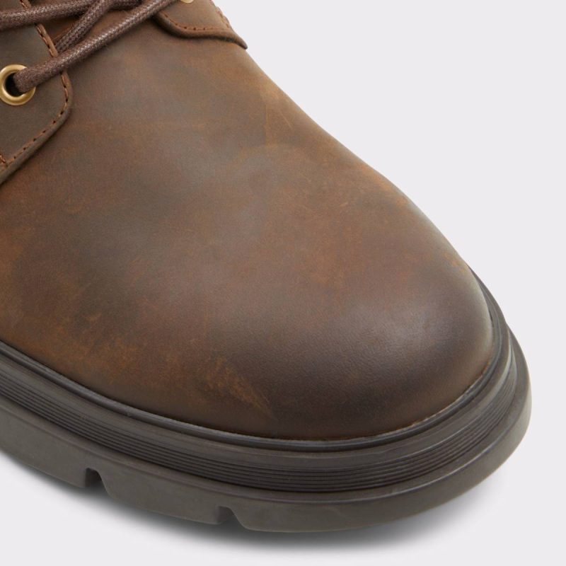 Brown Overflow Aldo Graveldiver Brown Overflow Men's Lace-Up Boots Men Boots - Image 5