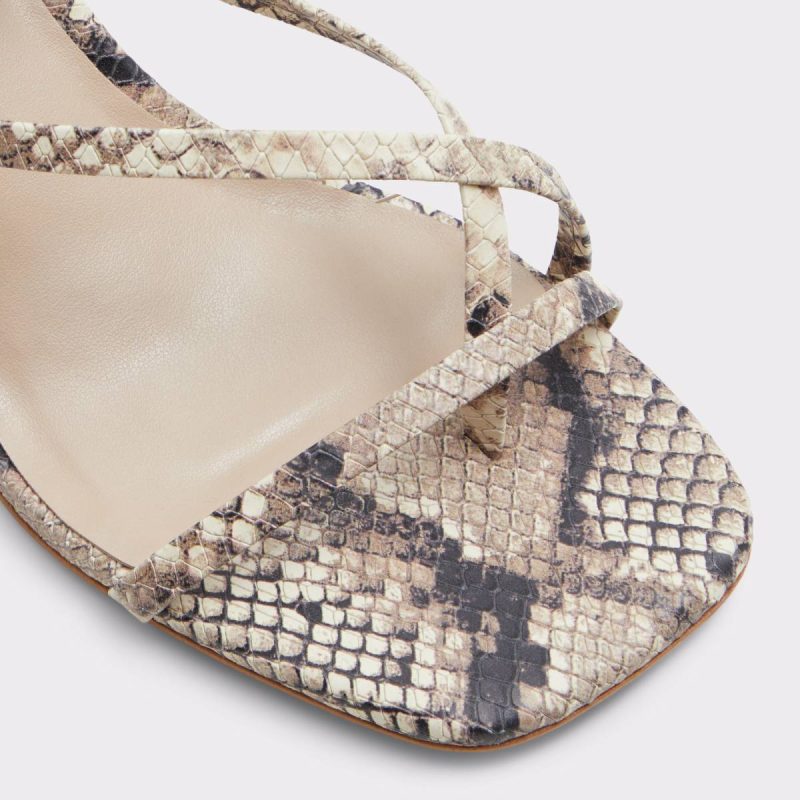 Brown Overflow Heels Adrauder Brown Overflow Women's Block Heels Aldo Women - Image 5