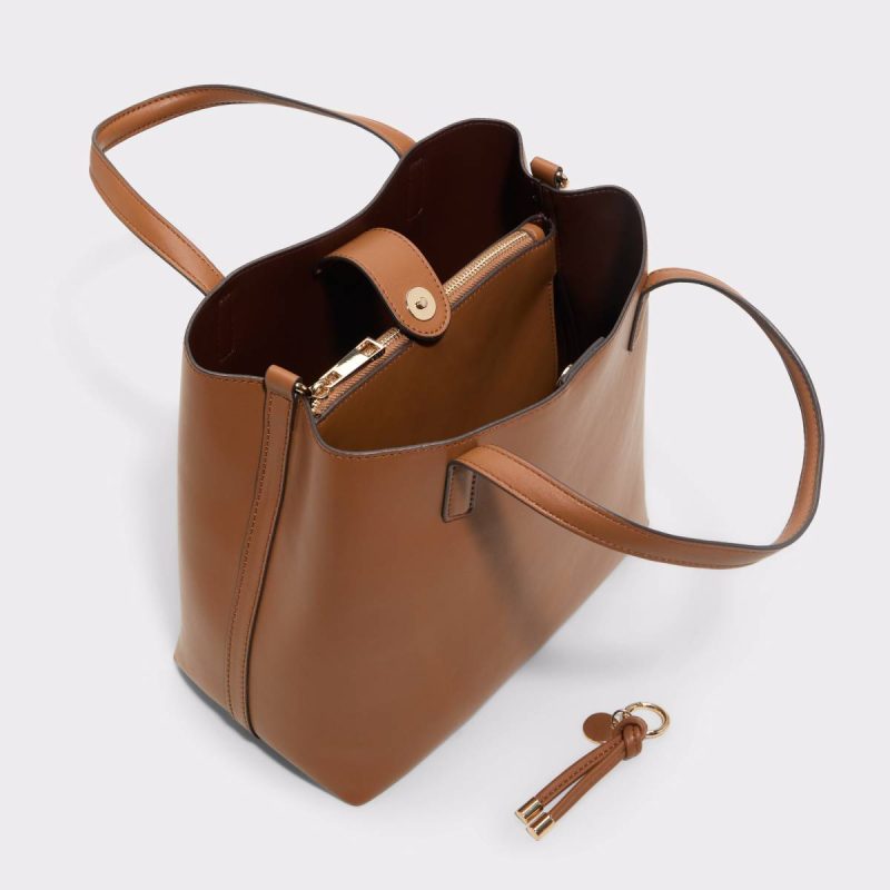 Carafeex Tan Women's Tote & Satchel Bags Women Aldo Tote & Satchel Bags Tan - Image 3