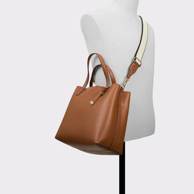 Carafeex Tan Women's Tote & Satchel Bags Women Aldo Tote & Satchel Bags Tan - Image 4