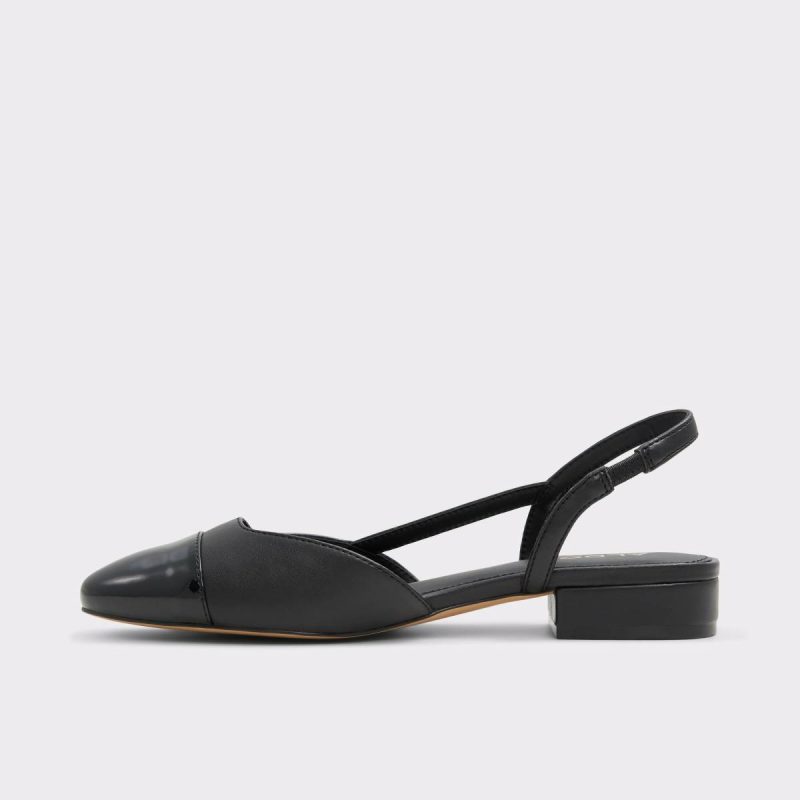 Clementinne Black Synthetic Smooth Women's Ballet Flats Black Synthetic Smooth Heels Women Aldo - Image 3