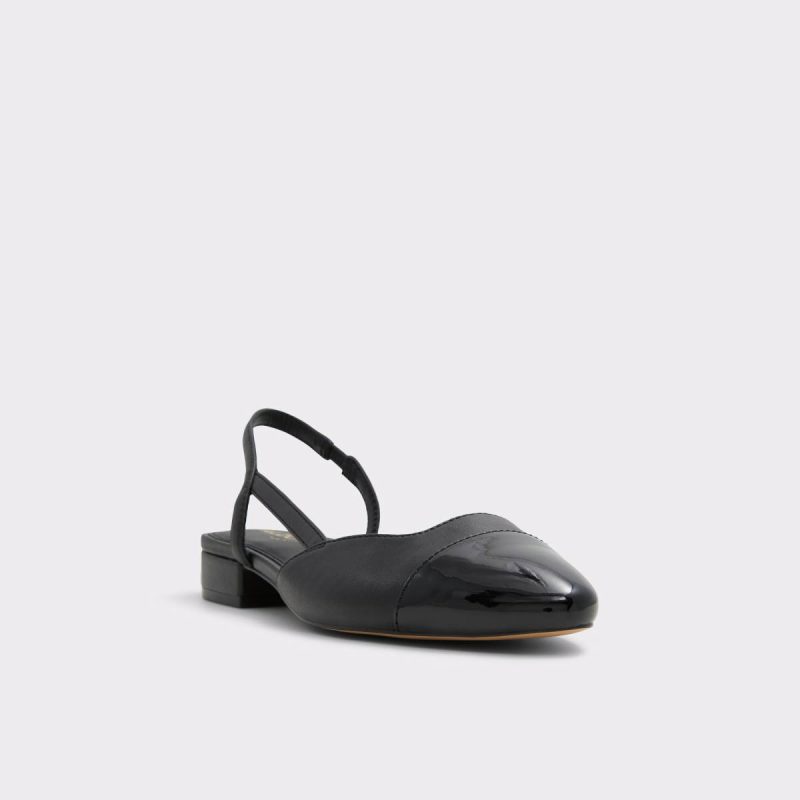 Clementinne Black Synthetic Smooth Women's Ballet Flats Black Synthetic Smooth Heels Women Aldo - Image 4