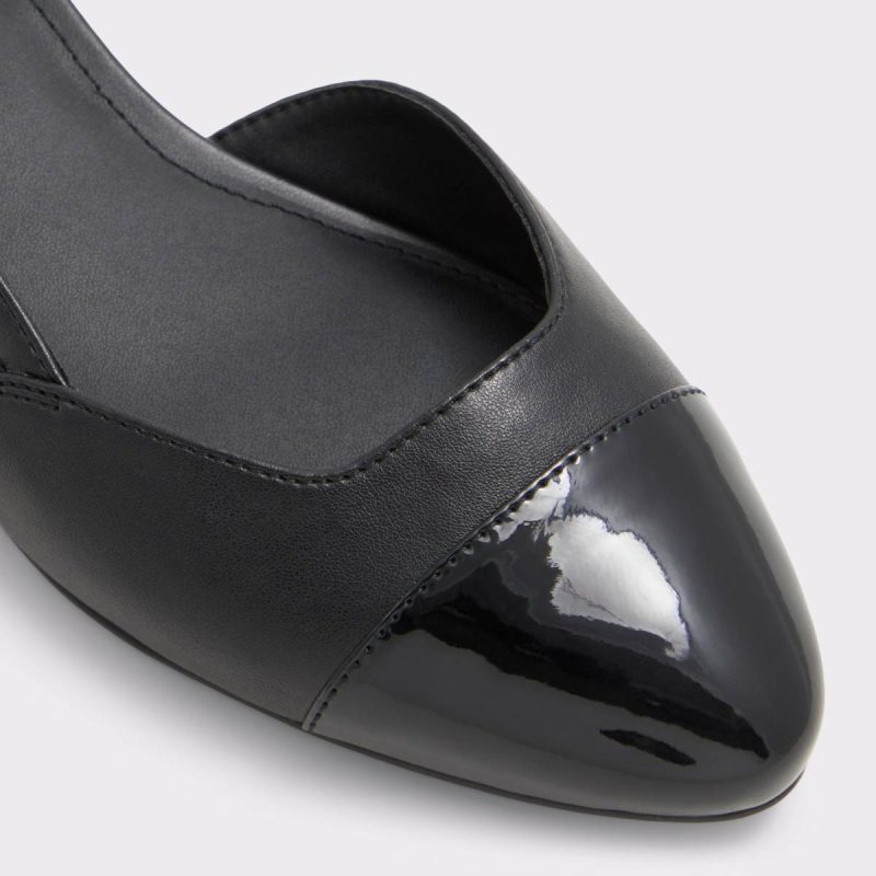 Clementinne Black Synthetic Smooth Women's Ballet Flats Black Synthetic Smooth Heels Women Aldo - Image 5