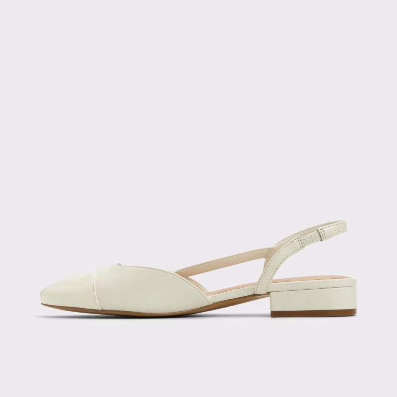 Clementinne Open White Women's Block Heels Aldo Heels Women Open White - Image 3