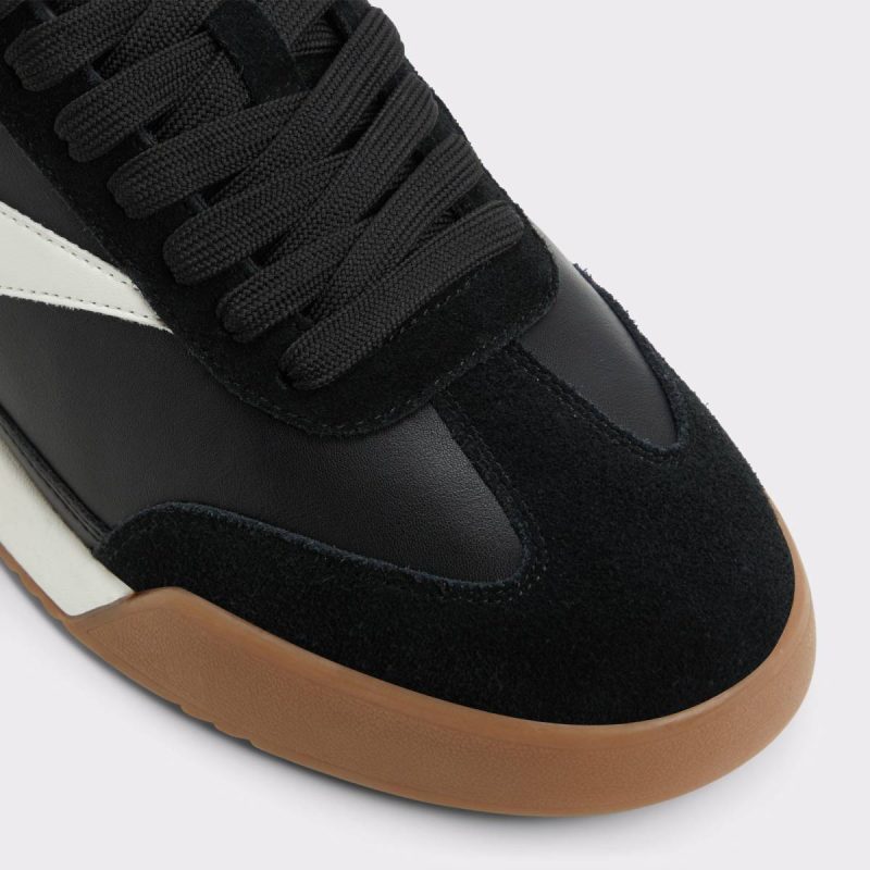 Clubmtl Black Men's Low Top Black Aldo Sneakers Men - Image 5