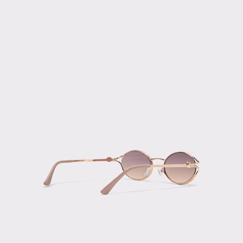 Clubsunniesx Gold Women's Aldo Sport Club Women Gold Sunglasses - Image 3
