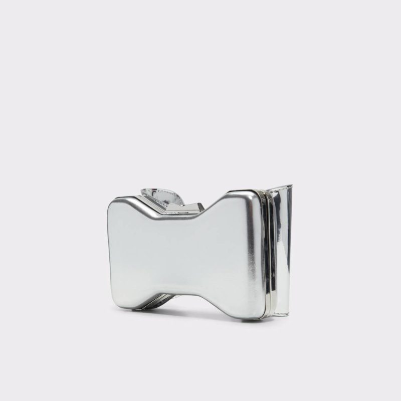 Clutches & Evening Bags Aldo Silver Bowbagx_Se Silver Women's Clutches & Evening Bags Women - Image 2