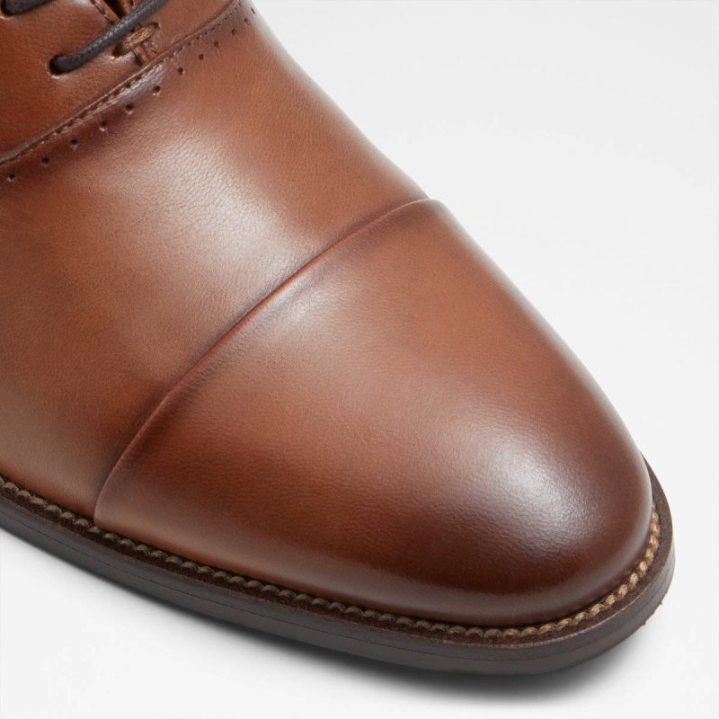 Cognac Aldo Men Abawienflex Cognac Men's Oxfords & Lace-Ups Oxfords & Lace-Ups - Image 5