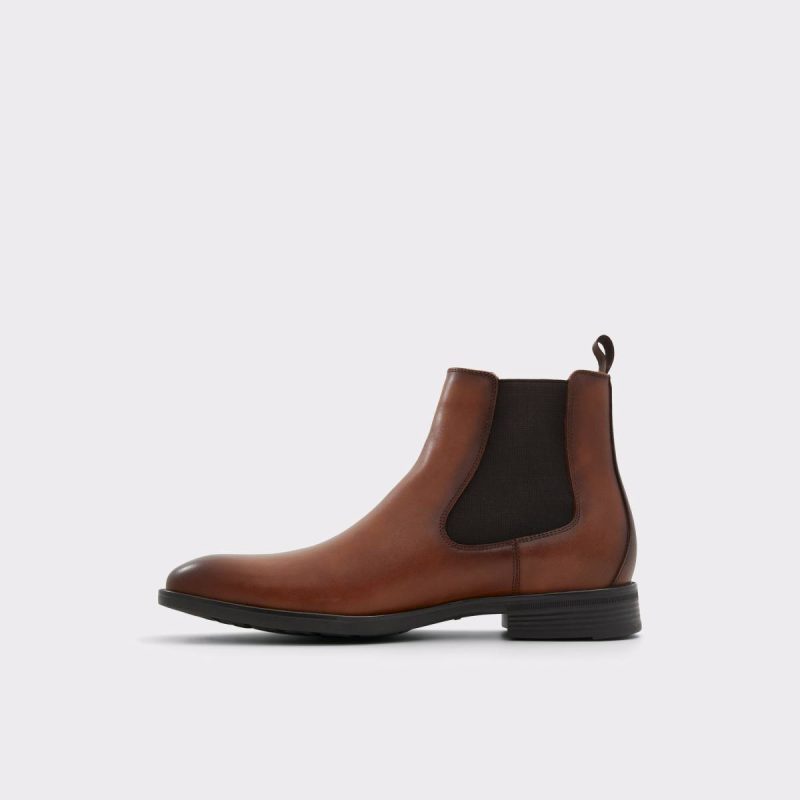 Cognac Boots Aldo Men Chambers Cognac Men's Dress Boots - Image 3